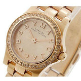 Marc Jacobs Henry Rose Gold Dial Rose Gold Steel Strap Watch for Women - MBM3278 Buy Now By Marc Jacobs