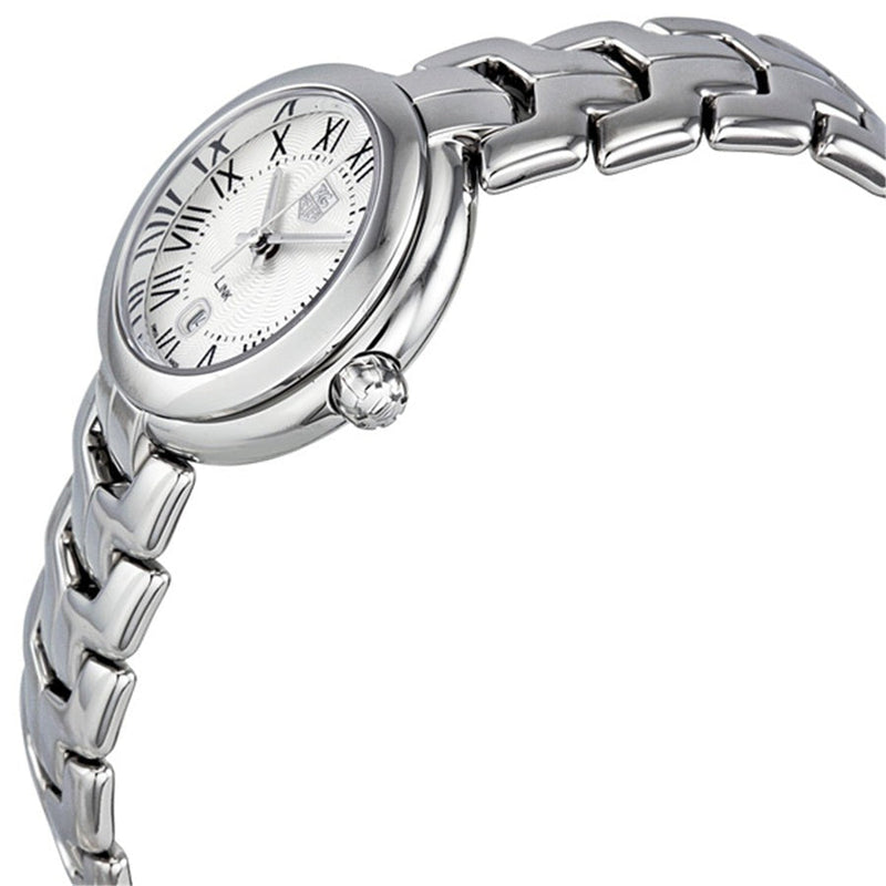 Tag Heuer Link Roman Numeral Silver Dial Silver Steel Strap Watch for Women - WAT1416.BA0954 Buy Now By Tag Heuer