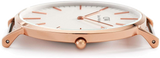 Daniel Wellington Classic South Hampton White Dial Two Tone Nylon Strap Watch For Women - DW00100034 Buy Now By Daniel Wellington