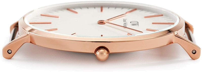 Daniel Wellington Classic South Hampton White Dial Two Tone Nylon Strap Watch For Women - DW00100034 Buy Now By Daniel Wellington