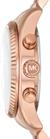 Michael Kors Lexington Chronograph Grey Dial Rose Gold Steel Strap Watch For Women - MK7217 Buy Now By Michael Kors