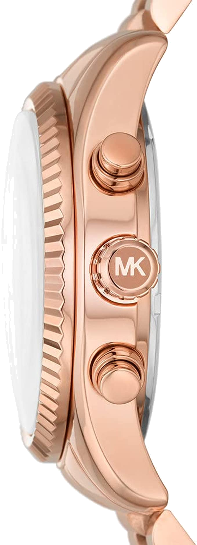 Michael Kors Lexington Chronograph Grey Dial Rose Gold Steel Strap Watch For Women - MK7217 Buy Now By Michael Kors