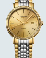 Longines Presence 38.5mm Automatic Stainless Steel Watch for Men - L4.921.2.32.7 Buy Now By Longines