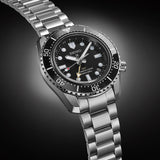 Seiko Prosprex Dark Depths GMT Automatic Black Dial Silver Steel Strap Watch For Men - SPB383J1 Buy Now By Seiko