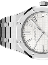 Audemars Piguet Royal Oak Automatic White Dial Silver Steel Strap Watch for Men - 15510ST.OO.1320ST.03