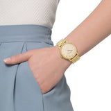 Marc Jacobs Baker White Dial Gold Steel Strap Watch for Women - MBM3243 Buy Now By Marc Jacobs