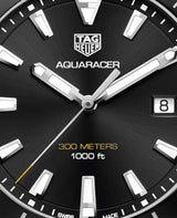Tag Heuer Aquaracer Black Dial Watch for Men - WAY101A.FT6141 Buy Now By Tag Heuer