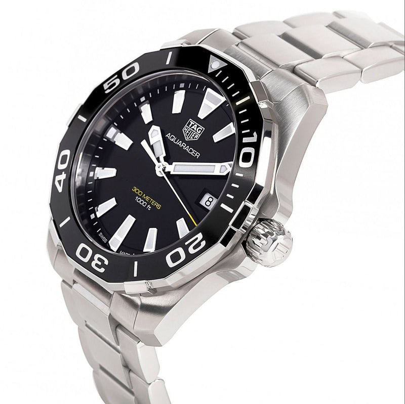 Tag Heuer Aquaracer Black Dial Watch for Men - WAY111A.BA0928 Buy Now By Tag Heuer