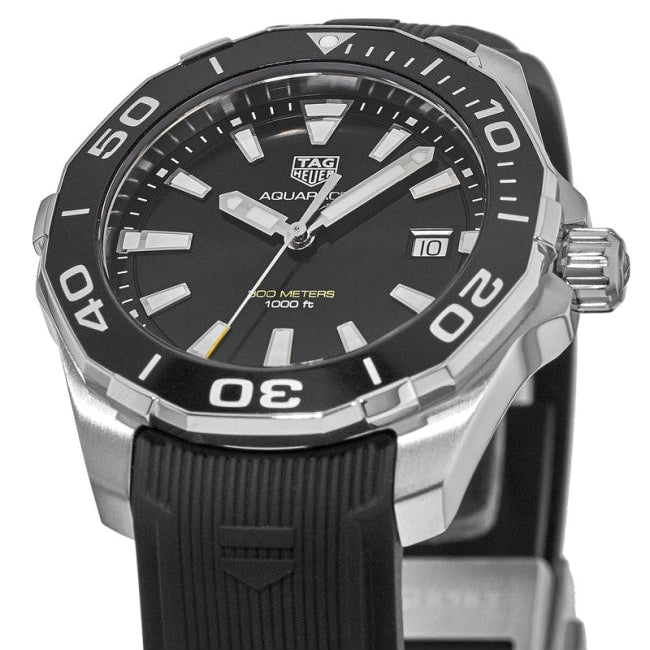 Tag Heuer Aquaracer Black Dial Watch for Men - WAY111A.FT6151 Buy Now By Tag Heuer
