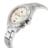 Tag Heuer Aquaracer Chronograph White Dial Silver Steel Strap Watch for Men - WAY111Y.BA0928 Buy Now By Tag Heuer