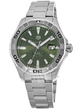 Tag Heuer Aquaracer Green Dial Watch for Men - WAY2015.BA0927 Buy Now By Tag Heuer