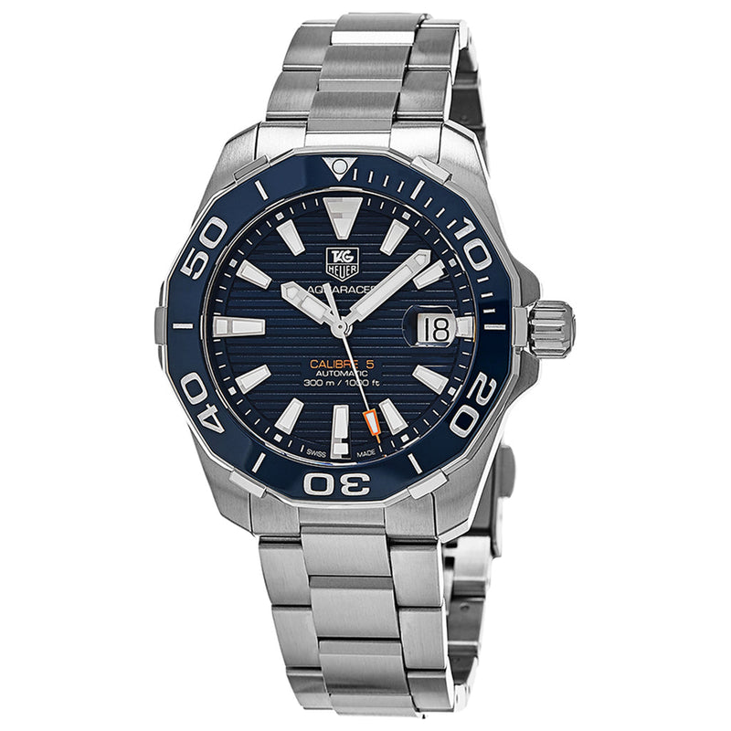 Tag Heuer Aquaracer Blue Dial Watch for Men - WAY211C.BA0928 Buy Now By Tag Heuer