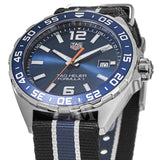 Tag Heuer Formula 1 Quartz Blue Dial Two Tone NATO Strap Watch for Men - WAZ1010.FC8197 Buy Now By Tag Heuer