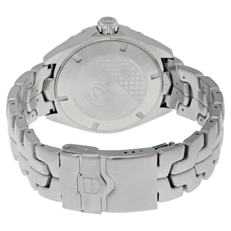Shop Tag Heuer Formula 1 Senna Limited Edition Black Dial Silver Steel Strap Watch for Men - WAZ1012.BA0883 in USA