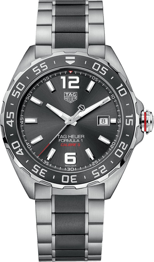 Shop Tag Heuer Formula 1 Anthracite Dial Watch for Men - WAZ2011.BA0843 in USA