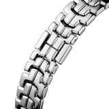 Shop Tag Heuer Link Quartz Brown Dial Silver Steel Strap Watch for Women - WBC131E.BA0649 in USA