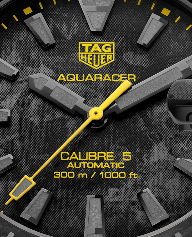 Tag Heuer Aquaracer Carbon Dial Watch for Men - WBD218B.FC6446 Buy Now By Tag Heuer