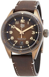 Tag Heuer Autavia Brown Dial Brown Leather Strap Watch for Men - WBE5191.FC8276 Buy Now By Tag Heuer