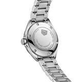 Shop Tag Heuer Formula 1 White Mother of Pearl Dial Silver Steel Strap Watch for Women - WBJ1319.BA0666 in USA