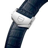 Tag Heuer Carrera Date Blue Dial Blue Leather Strap Watch for Men - WBN2112.FC6504 Buy Now By Tag Heuer