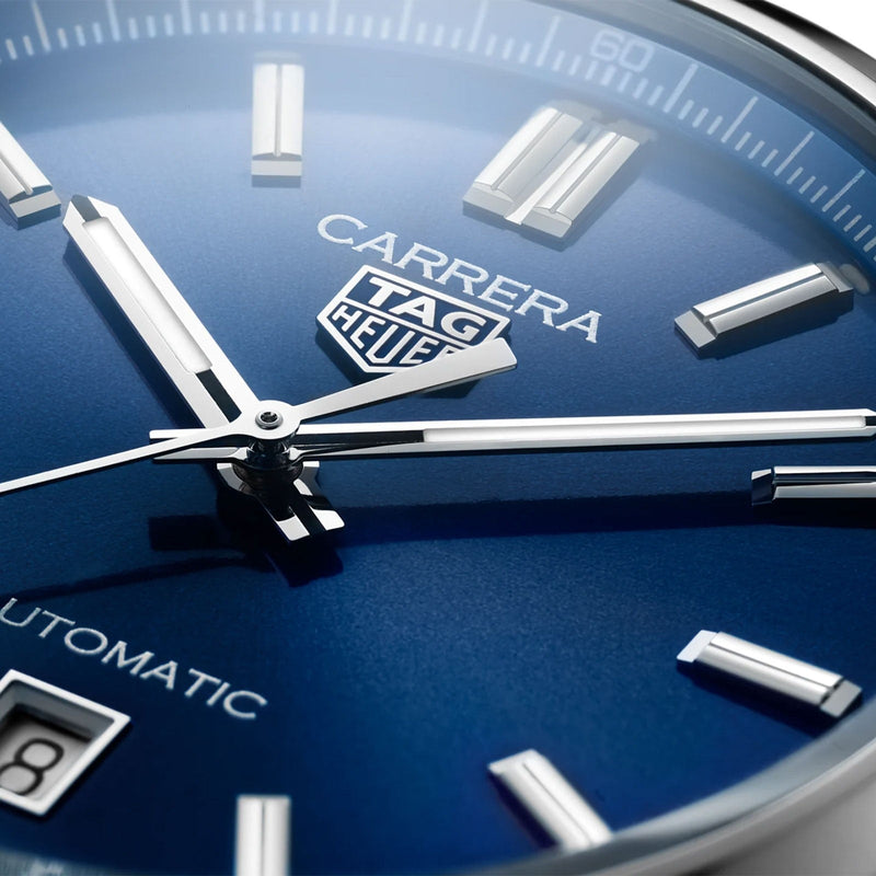 Tag Heuer Carrera Date Blue Dial Silver Steel Strap Watch for Men - WBN2112.BA0639 Buy Now By Tag Heuer