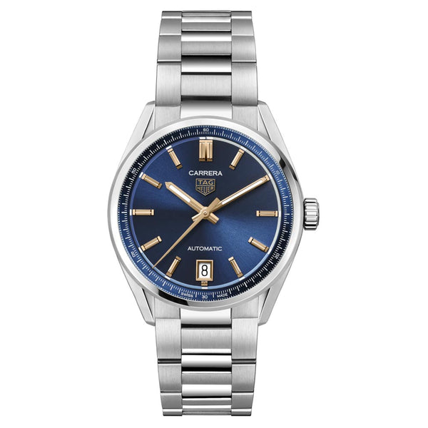 Tag Heuer Carrera Date Blue Dial Silver Steel Strap Watch for Women - WBN2311.BA0001 Buy Now By Tag Heuer