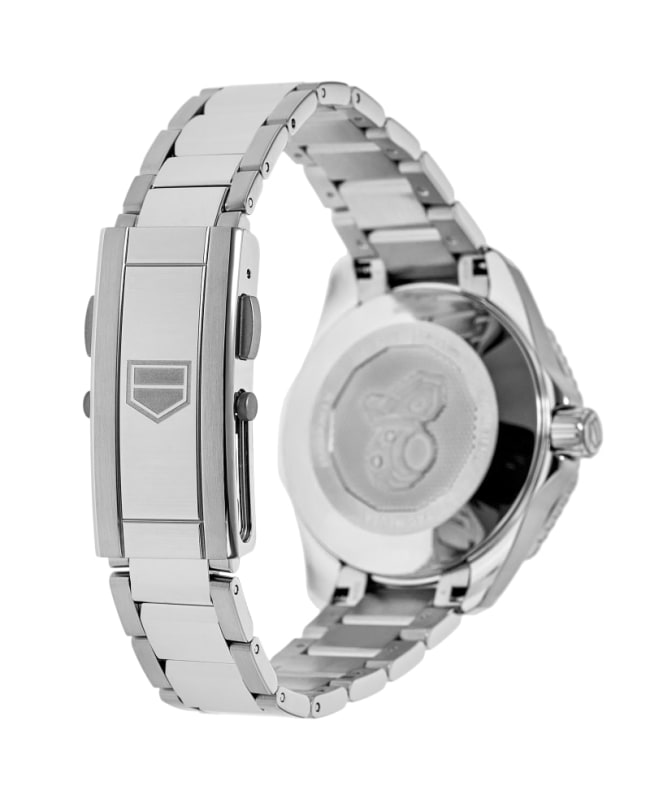 Tag Heuer Aquaracer Professional 300 Automatic Diamonds Green Dial Silver Steel Strap Watch for Women - WBP231K.BA0618 Buy Now By Tag Heuer