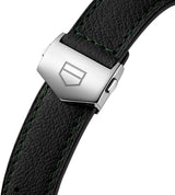Tag Heuer Formula 1 Calibre 16 Automatic Chronograph Green Dial Black Leather Strap Watch for Men - CAZ2016.FC6473 Buy Now By Tag Heuer