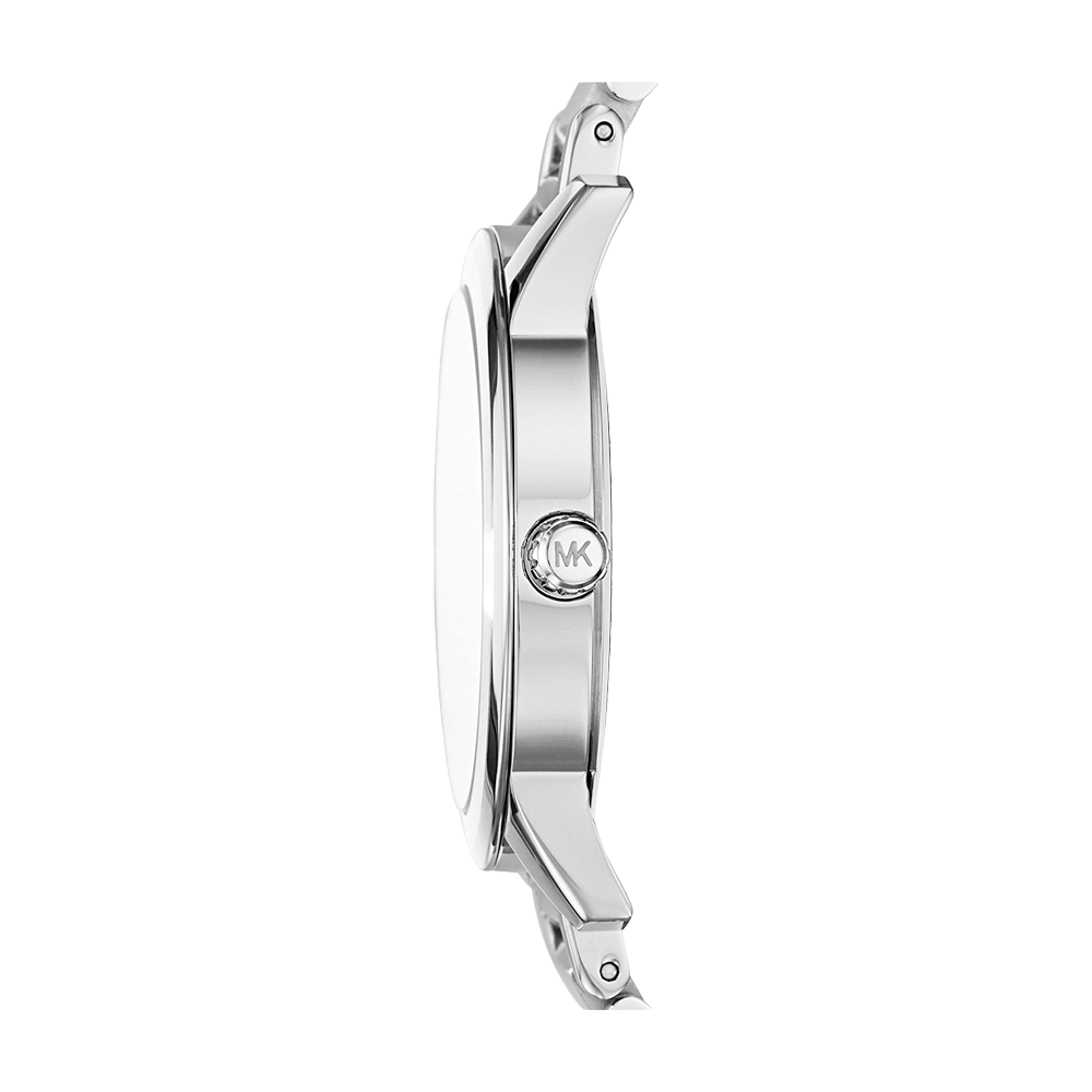 Michael Kors Hartman Quartz Silver Dial Silver Steel Strap Watch For Women - MK3489