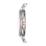 Michael Kors Cinthia Mother of Pearl Dial Two Tone Steel Strap Watch For Women - MK3831 Buy Now By Michael Kors