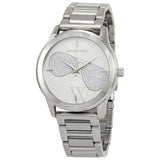 Michael Kors Harman Analog Silver Dial Silver Steel Strap Watch For Women - MK3672 Buy Now By Michael Kors