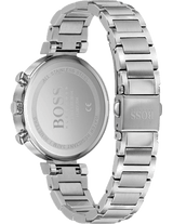 Hugo Boss Flawless Silver Dial Silver Steel Strap Watch for Women - 1502530 Buy Now By Hugo Boss