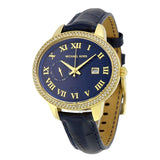 Michael Kors Whitley Quartz Blue Dial Blue Leather Strap Watch For Women - MK2429 Buy Now By Michael Kors