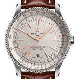 Shop Breitling Navitimer Automatic 41mm Brown Leather Strap Mens Watch - A17326211G1P1 in USA