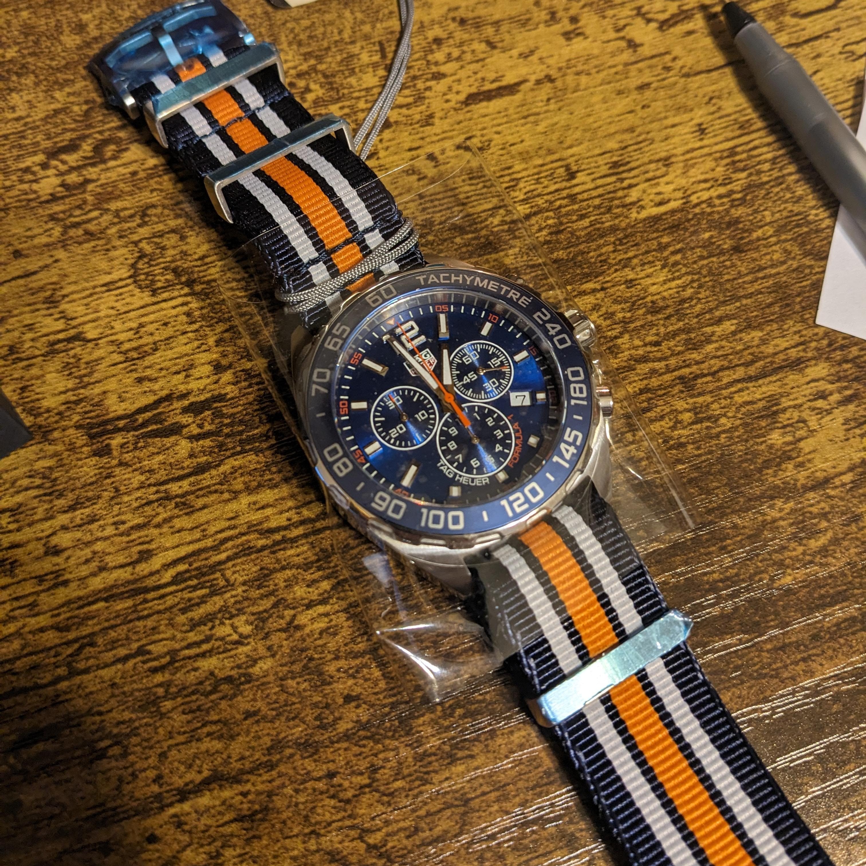 Tag Heuer Formula 1 Blue Dial Watch for Men - CAZ1014.FC8196
