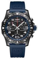 Breitling Endurance Pro Black Dial Blue Rubber Strap Watch for Men - X82310D51B1S1 Buy Now By Breitling