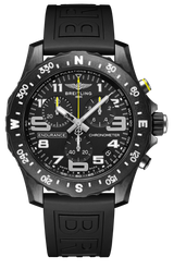 Breitling Endurance Pro Black Dial Black Rubber Strap Watch for Men - X82310E51B1S1