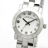Marc Jacobs Mini Amy White Dial Silver Steel Strap Watch for Women - MBM3055 Buy Now By Marc Jacobs
