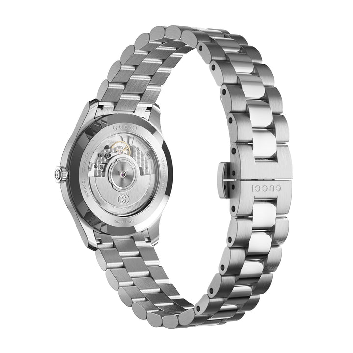 Gucci G Timeless Quartz Blue Dial Silver Steel Strap Watch for Women - YA1265043 Buy Now By Gucci