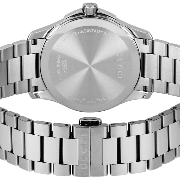 Gucci G Timeless Blue Dial Silver Steel Strap Watch For Men - YA126440 Buy Now By Gucci