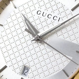 Gucci G Timeless Quartz Silver Dial Two Tone Steel Strap Watch For Men - YA126450 Buy Now By Gucci