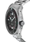 Gucci Dive Quartz Black Dial Silver Steel Strap Watch For Men - YA136221