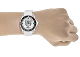 Shop Gucci Dive Tiger White Dial White Rubber Strap Watch For Men - YA136329 in USA