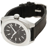 Gucci GG2570 Black Dial Black Leather Strap Watch For Men - YA142206 Buy Now By Gucci