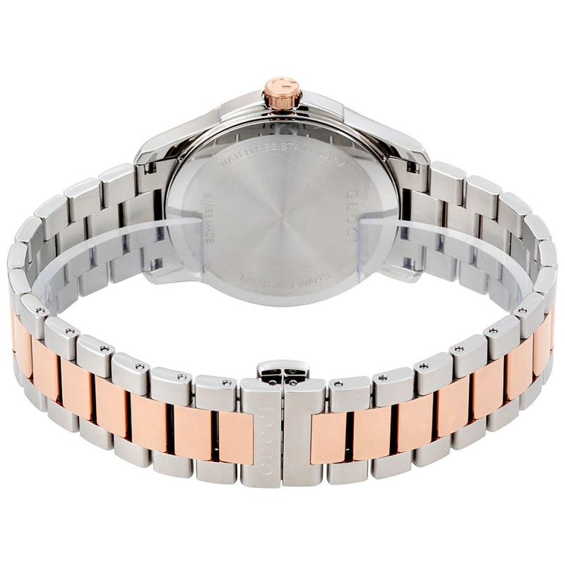 Gucci G Timeless Grey Dial Two Tone Steel Strap Watch For Men - YA126446 Buy Now By Gucci