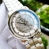 Shop Tissot Luxury Powermatic 80 Anthracite Grey Dial Silver Steel Strap Watch For Men - T086.407.11.061.10 in USA
