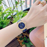 Versace Greca Blue Dial Blue Leather Strap Watch for Women - VERE00218 Buy Now By Versace