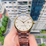 Tissot Luxury Powermatic 80 Gold Dial Silver Steel Strap Watch For Men - T086.407.22.261.00 Buy Now By Tissot