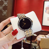 Shop Movado Veturi Quartz Black Dial Two Tone Steel Strap Watch for Men - 0606932 in USA