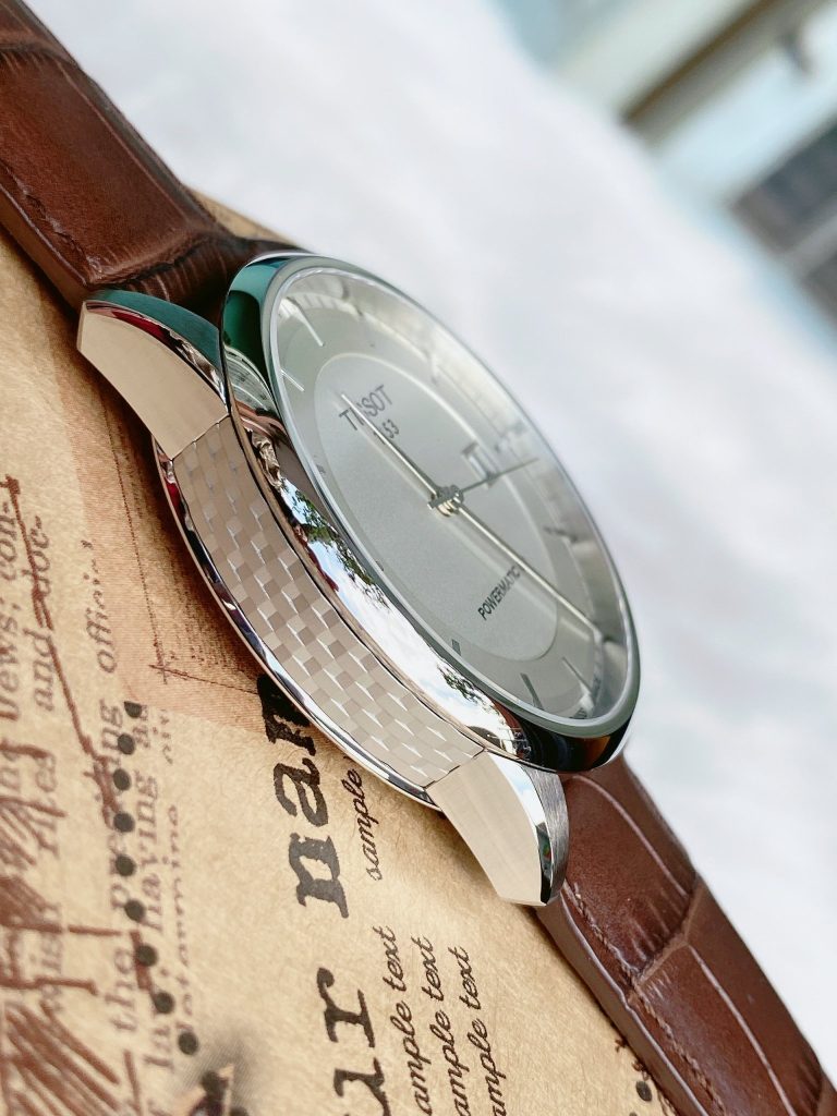 Tissot Luxury Powermatic 80 Silver Dial Brown Leather Strap Watch For Men - T086.407.16.031.00 Buy Now By Tissot